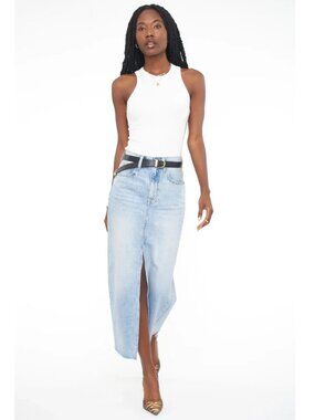 Pistola Alice Midi Denim Skirt in Brooklyn size 24